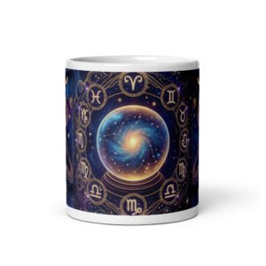 Mystic Crystal Ball Astrology AR Mug
