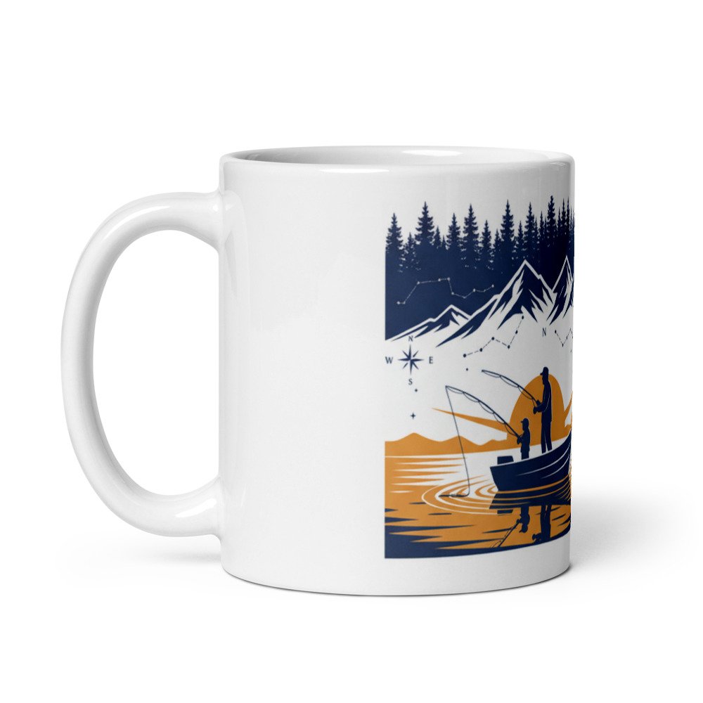 Father's Day Fishing Interactive AR Coffee Mug - Image 3